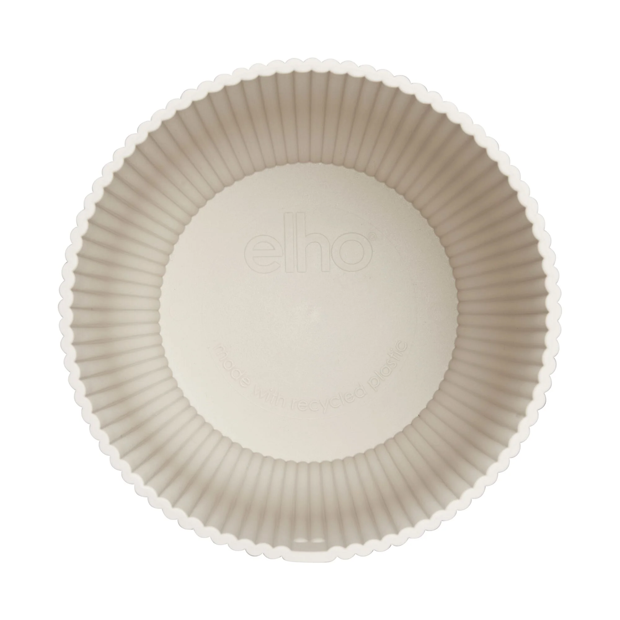 Cache-Pot Vibes fold rond Blanc lin ELHO - Image 3