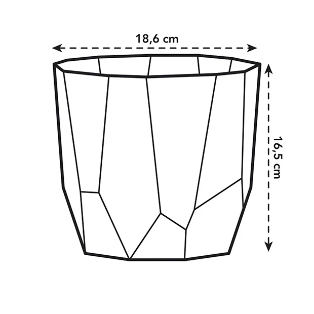 Elho Cache-pot B for rock ocre - Image 4