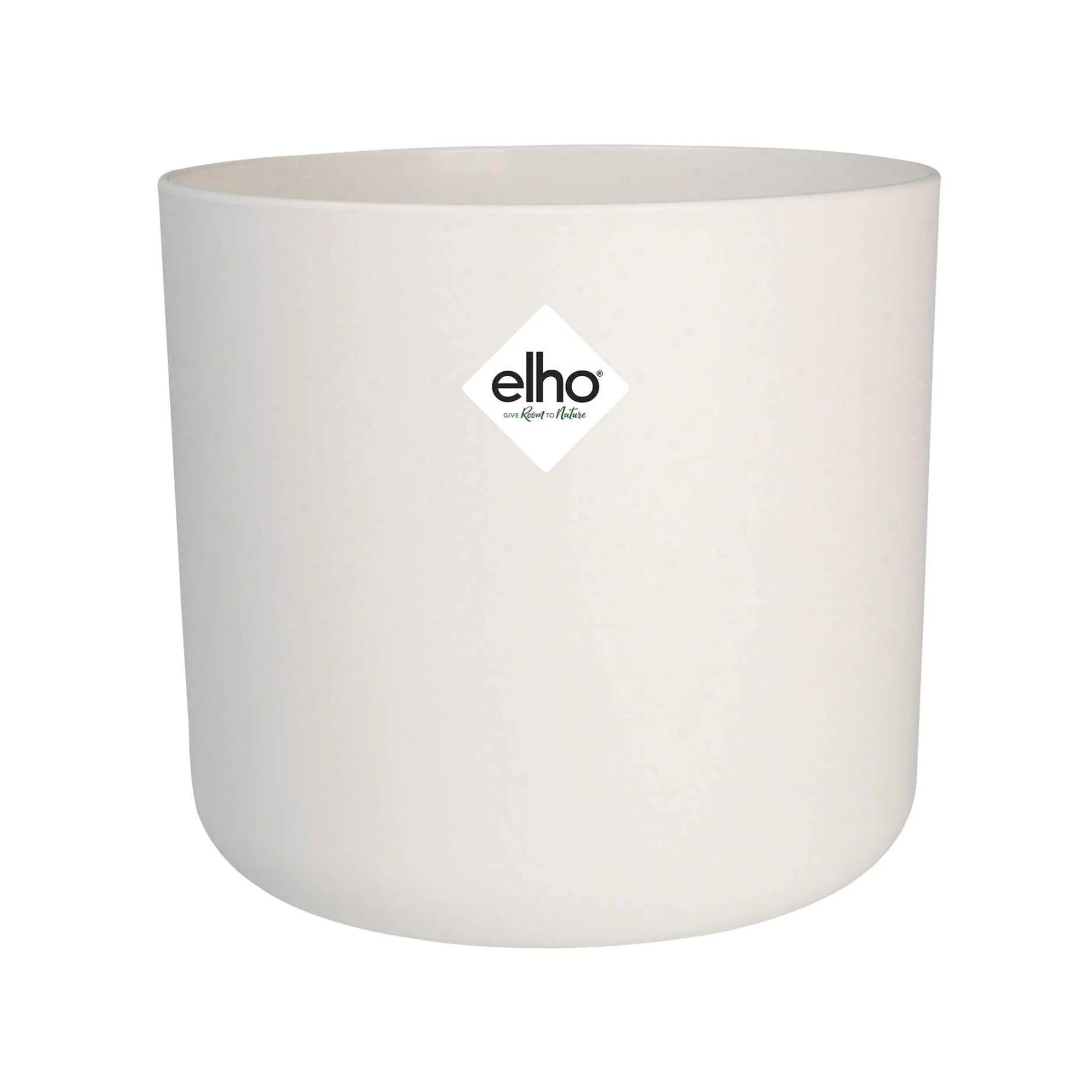 Elho Pot B.for soft rond blanc
