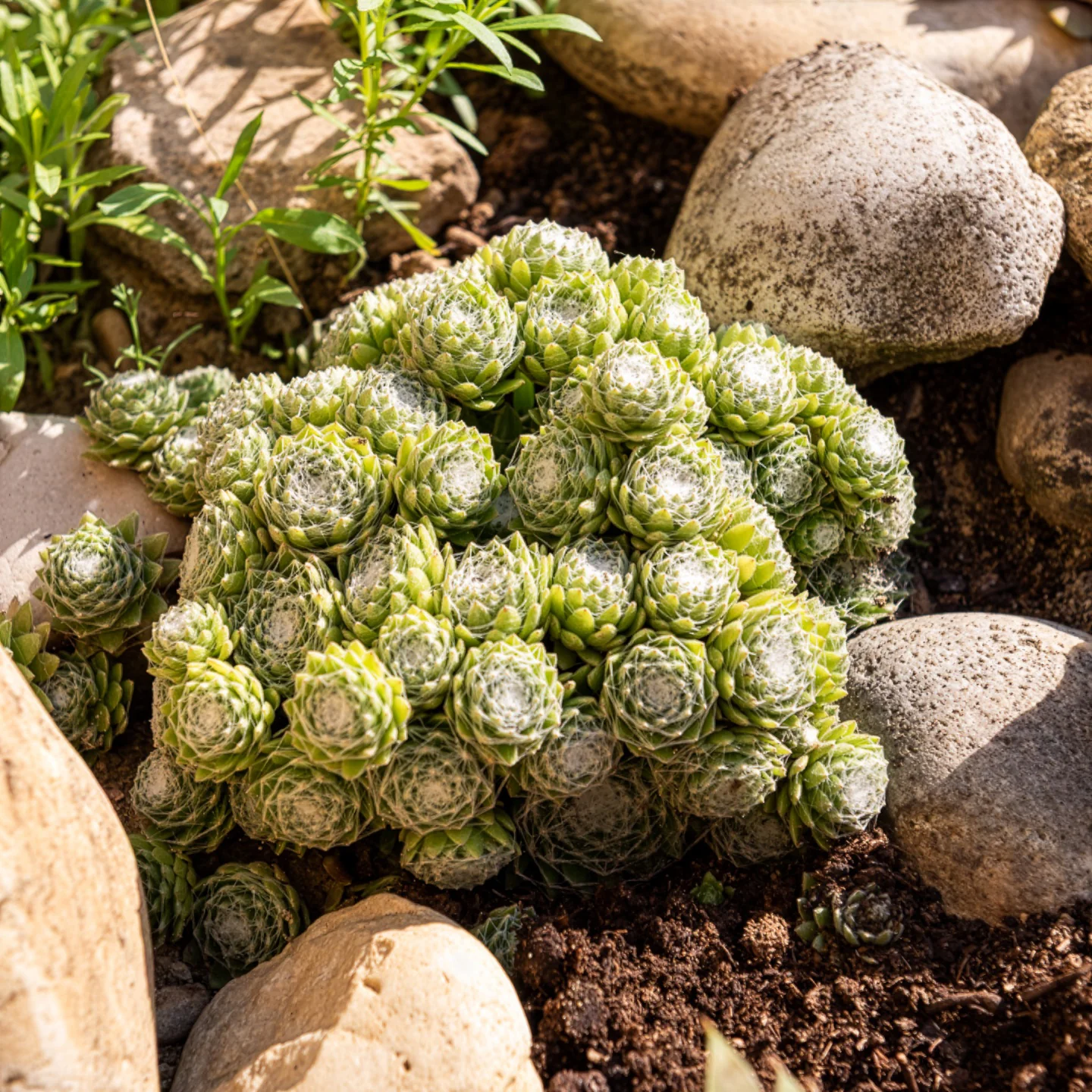 Joubarbe Chick Charms® Arctic white - Sempervivum - Image 4